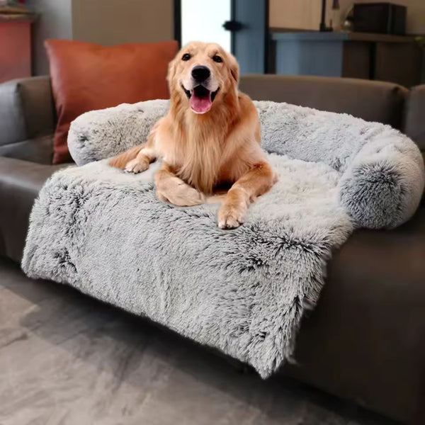 Couch Cover with Raised Edges